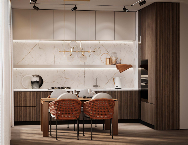 ЛДСП Кашемир 25 мм 2750*1830 PE